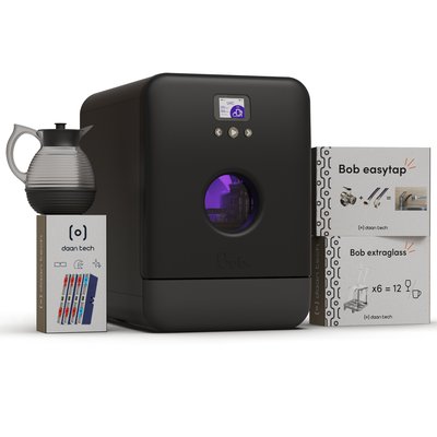 Bob lave-vaisselle Pack Toutes Options | Édition Gris DAAN TECH