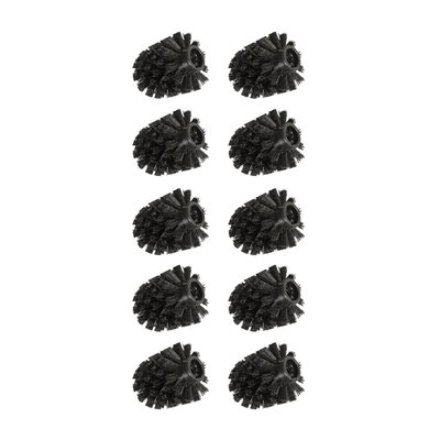 Lot de 10 Têtes Brosse WC Ø8cm, poils rigides WENKO