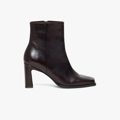 Boots À Talon en cuir ELINA BOCAGE
