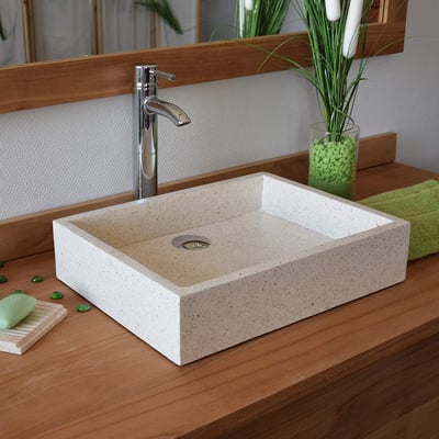 Vasque Coreal en terrazzo OCEAN LINE