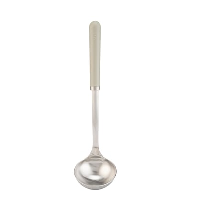 At Home Large Stainless Steel Ladel MARY BERRY