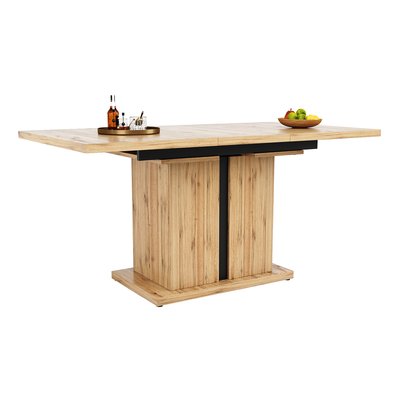 Table à manger extensible à allonge papillon intégrée, VEXAD MEUBLES COSY