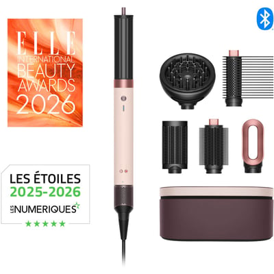 Fer multistyle Airwrap Co-anda 2x Cheveux bouclés à frisés Rose Céramique DYSON