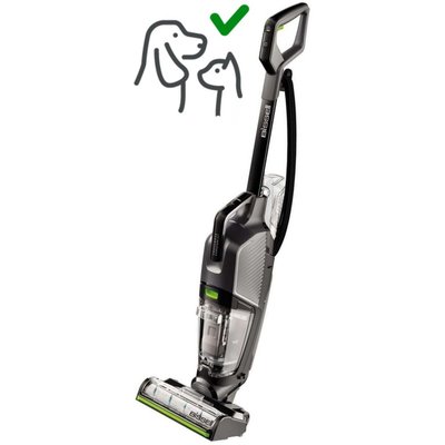 Aspirateur laveur Crosswave HydroSteam Pet Pro - Fonction vapeur, idéale taches tenaces BISSELL