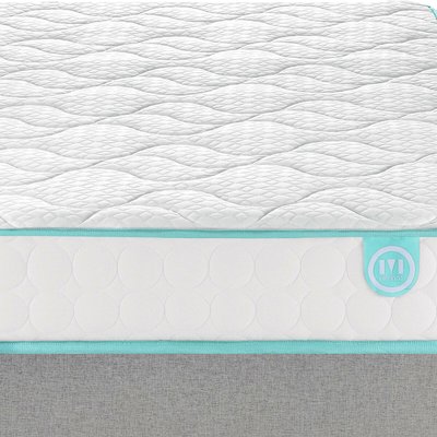 Ensemble. matras met pocketveren + bedbodem, LE TOUT TENDRE MERINOS