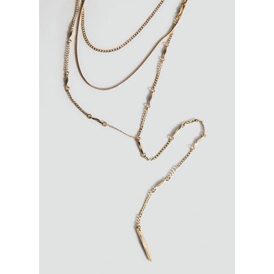 Collier long combiné MANGO
