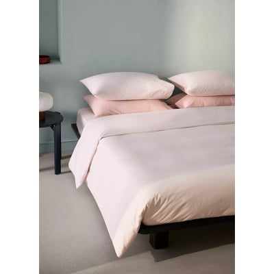 Housse de couette percale de coton 200 fils lit 180/200 cm MANGO HOME