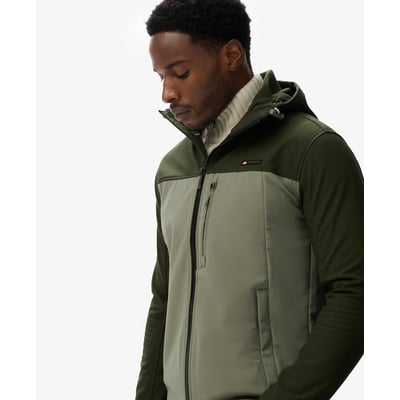 Veste Softshell à Capuche Bicolore SUPERDRY