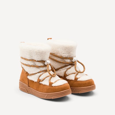 Kids Sherpa-Detailed Après-Ski Boots LA REDOUTE COLLECTIONS