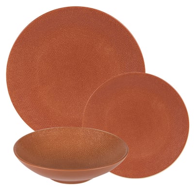 Service d'assiettes     12 pièces-VÉSUVIO TABLE PASSION
