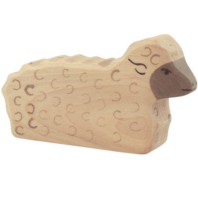 Figurine Mouton, allongé HOLZTIGER