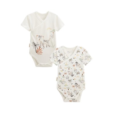 Body bebe croise manche courte La Redoute