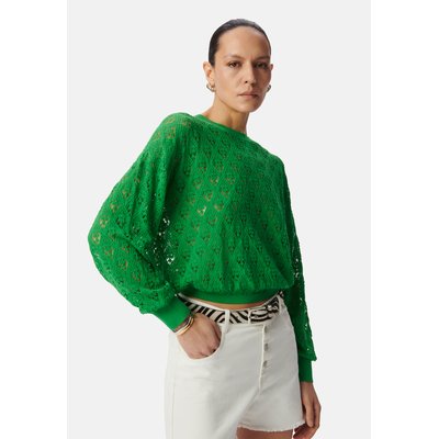 Pull  tricot ajouré façon crochet IKKS