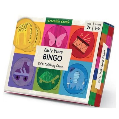 Loto des couleurs en carton CROCODILE CREEK