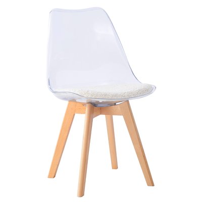 Lot de 4 chaises scandinaves, CARMEN NORDLYS