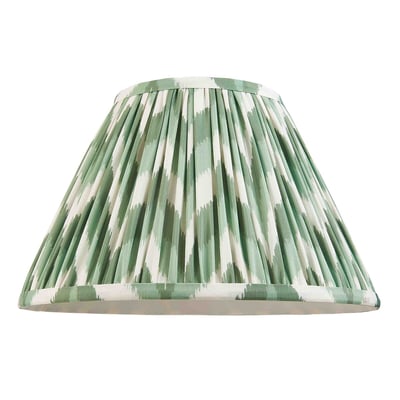 30cm Zigzag Light Shade in Pleated Fabric ÉDITÉ