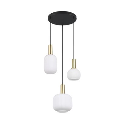 Suspension trois lampes 30 cm Diva TRIO