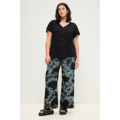 Pantalon taille haute à jambes larges et STUDIO UNTOLD