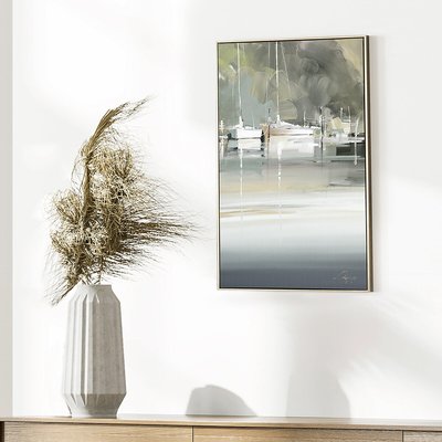 36x59cm Anchorage Ground Framed Print SO'HOME