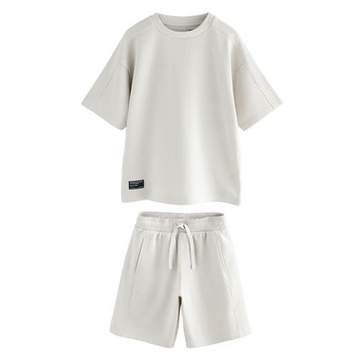 Short et t-shirt texturé ensemble NEXT