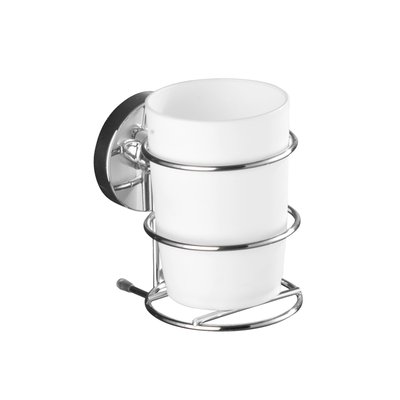 Lot de 2 Gobelets mural salle de bain MILAZZO WENKO
