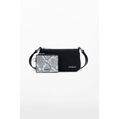Grand porte-monnaie 2en1 serpent DESIGUAL