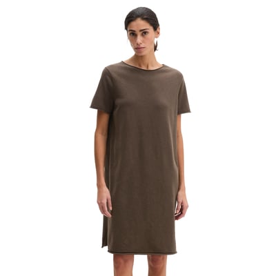 Robe en maille fine loose en mélange coton organique-lin MARC O'POLO
