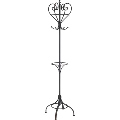 Porte manteau sur pied rond en métal RECOLLECTION