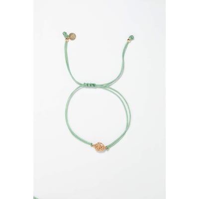 Bracelet cordon Rosa - Vert YAY PARIS