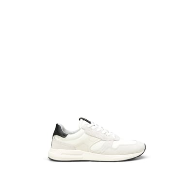 Sneaker modèle Josef en mesh et cuir velours MARC O'POLO