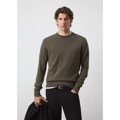 Pull-over maille laine mélangée MANGO MAN
