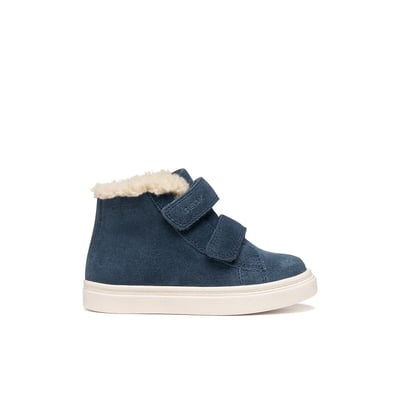 Baskets montantes fourrées, en cuir, NASHIK WATERPROOF GEOX
