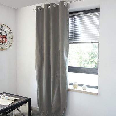 Rideau Uni en Coton Lourd HOME MAISON