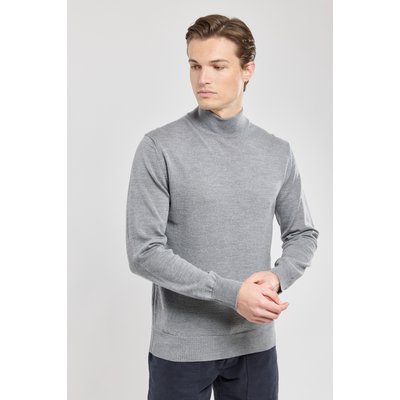 Col roule homme gris clair La Redoute
