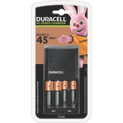 Chargeur secteur 15 Min CEF27 + AA/AAA x2 DURACELL