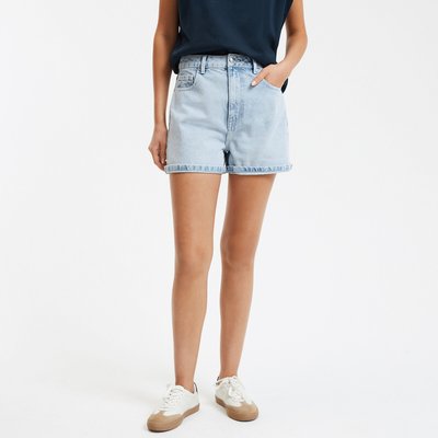 Short en denim, taille haute LA REDOUTE COLLECTIONS