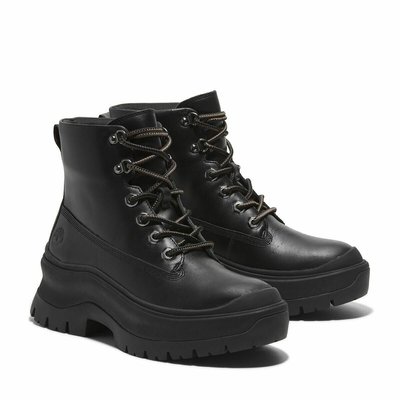 Botines de piel con cordones Roxie Lane Mid TIMBERLAND