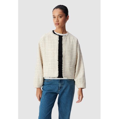 Veste courte oversize façon tweed IKKS