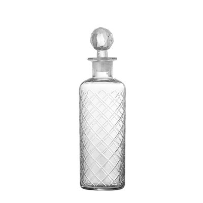 Carafe bouteille verre gravé bouchon  Meti BLOOMINGVILLE