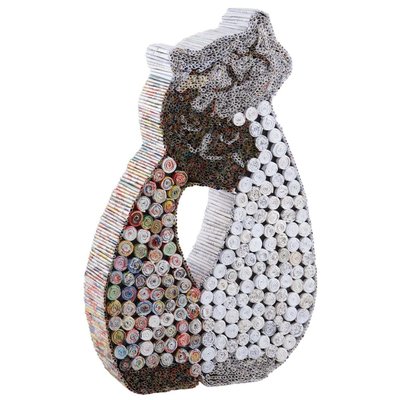 Chats en papier recyclé AUBRY GASPARD