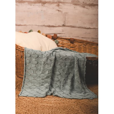 Couverture bébé plume 100% coton LA MANUFACTURE DE LAYETTE