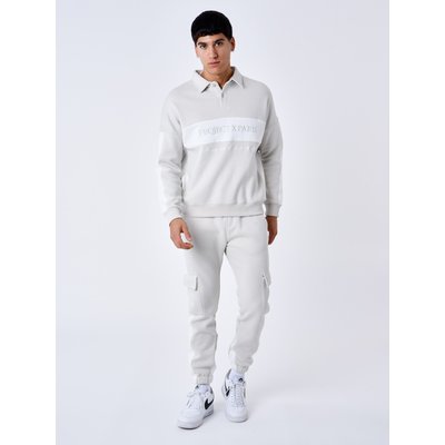 Sweat col polo Bande PROJECT X