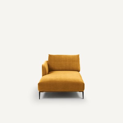 Chaise longue velluto, Oscar design E.Gallina AM.PM