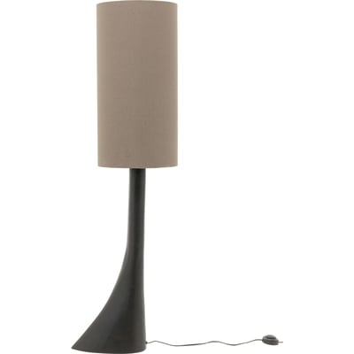 Lampadaire en coton et aluminium, FLY KARE DESIGN