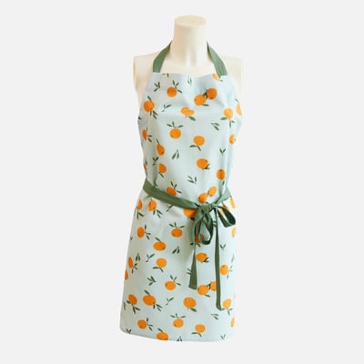 Tablier de cuisine imprimé coton CLÉMENTINES COUCKE