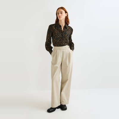 Chemise imprimée manches longues MONOPRIX