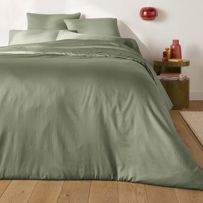 Opale Cotton Satin 350 Thread Count Duvet Cover LA REDOUTE INTERIEURS