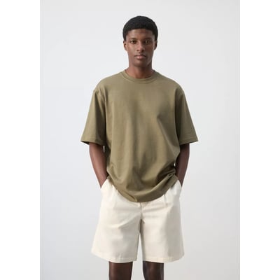 T-shirt relaxed fit 260 g/m² MANGO MAN