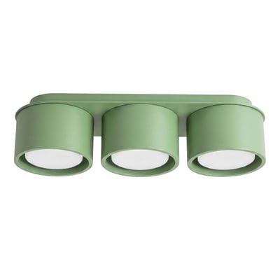 Plafonnier Aluminium Sauge Gx53 3 MODO EDEN