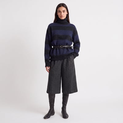 Bermuda tailleur femme en laine EROURA ARTLOVE